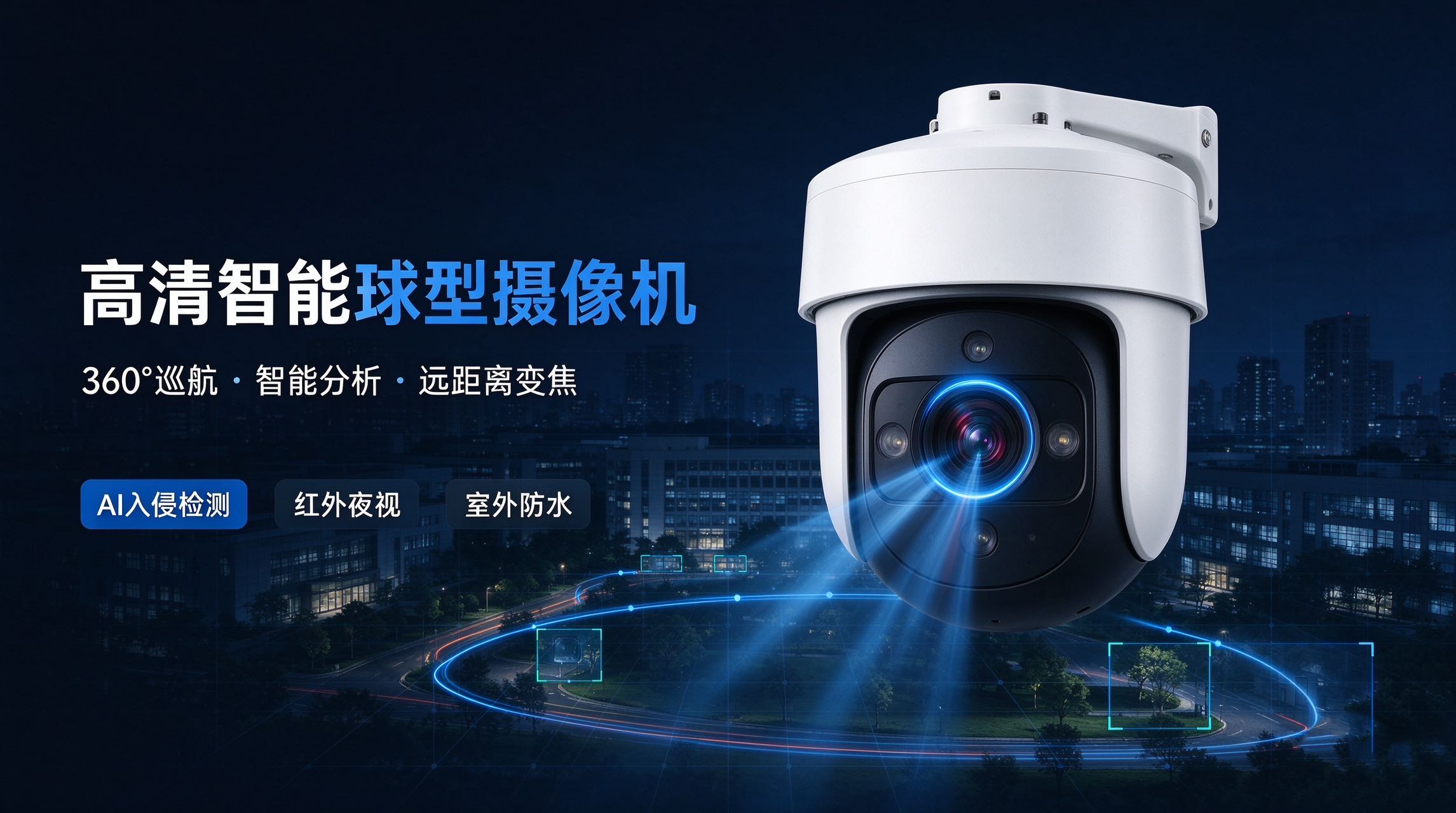 高清智能球型摄像机（智能球机）
